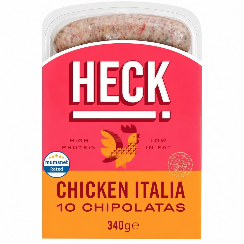 Heck Chicken 10 Italia Sausages 340G