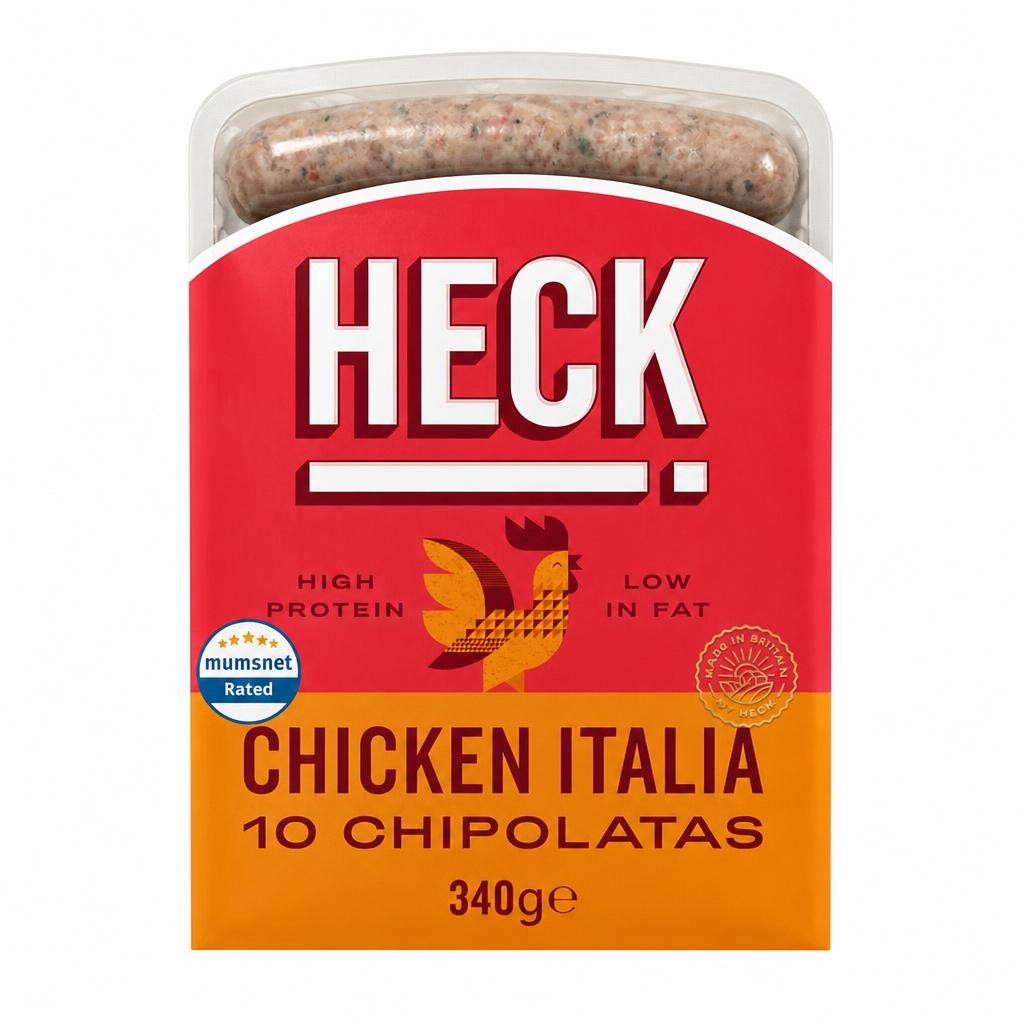 Heck Chicken 10 Italia Sausages 340G