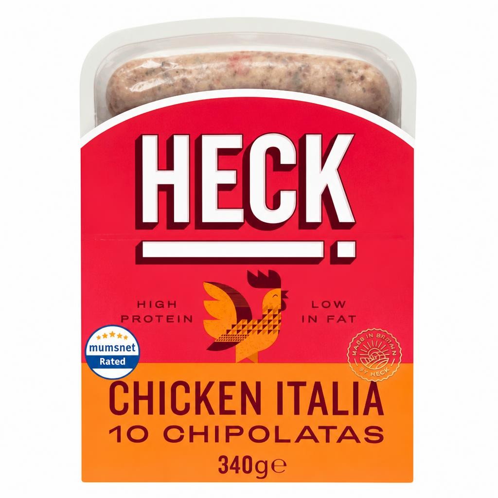 Heck Chicken 10 Italia Sausages 340G