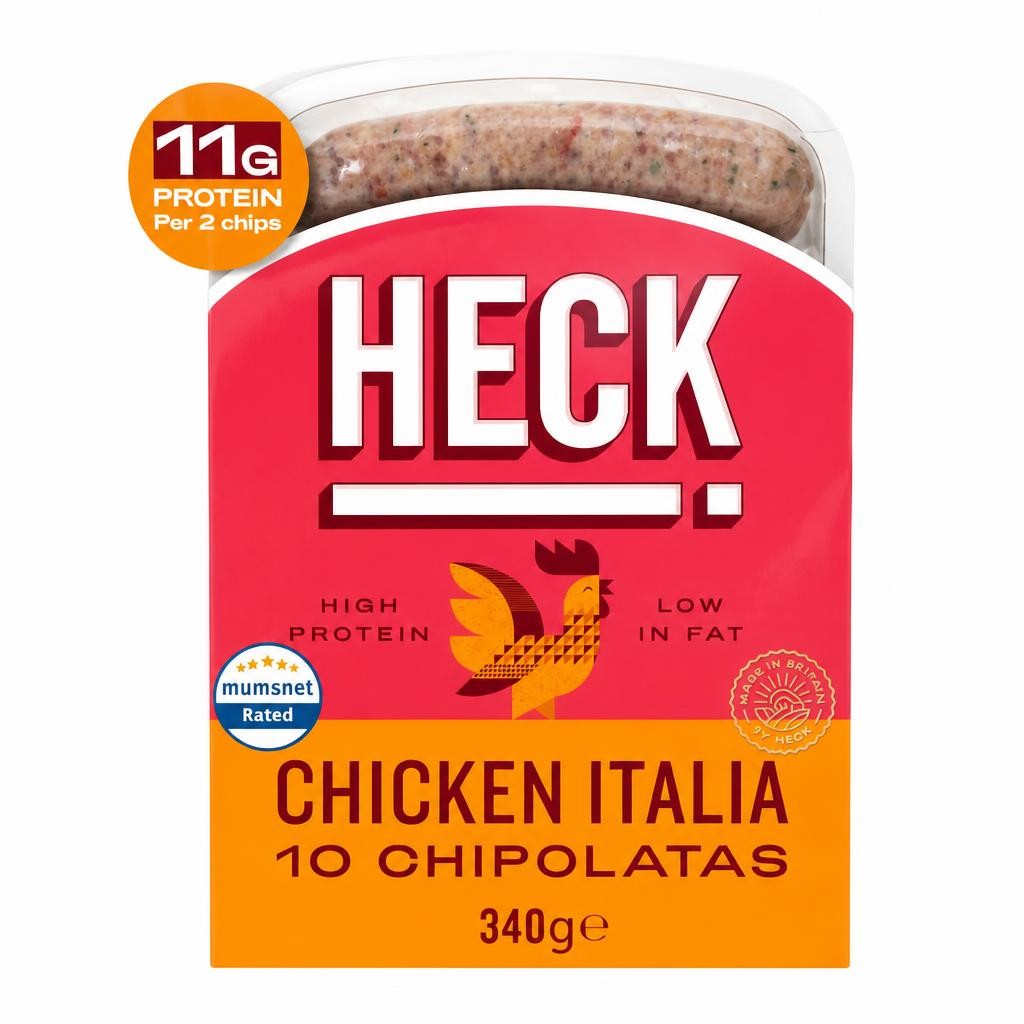 Heck Chicken 10 Italia Sausages 340G