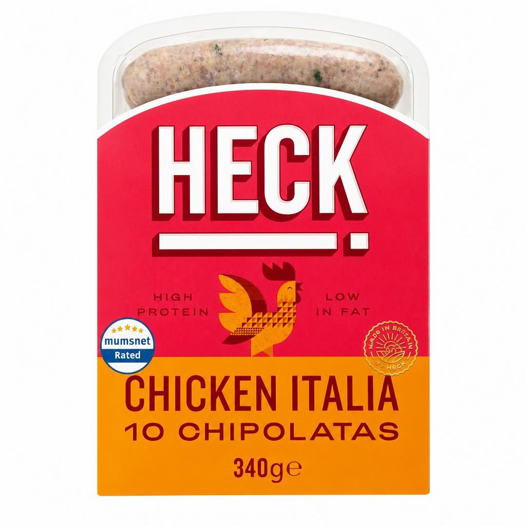 Heck Chicken 10 Italia Sausages 340G