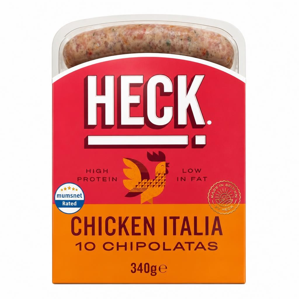 Heck Chicken 10 Italia Sausages 340G