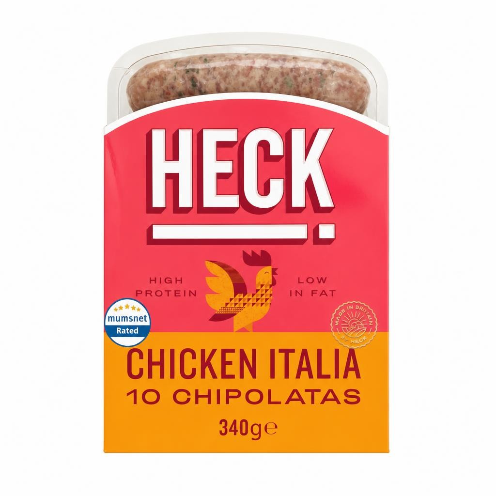 Heck Chicken 10 Italia Sausages 340G