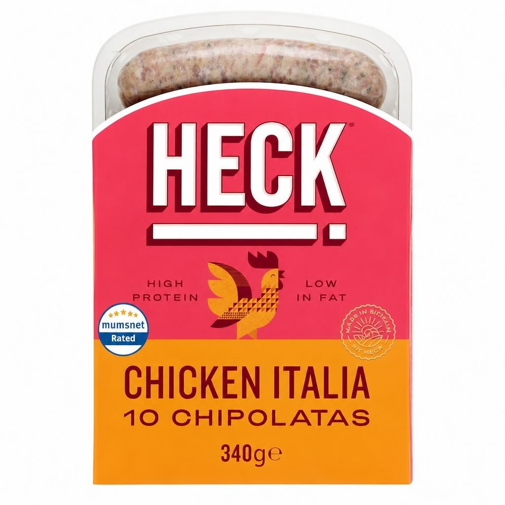 Heck Chicken 10 Italia Sausages 340G
