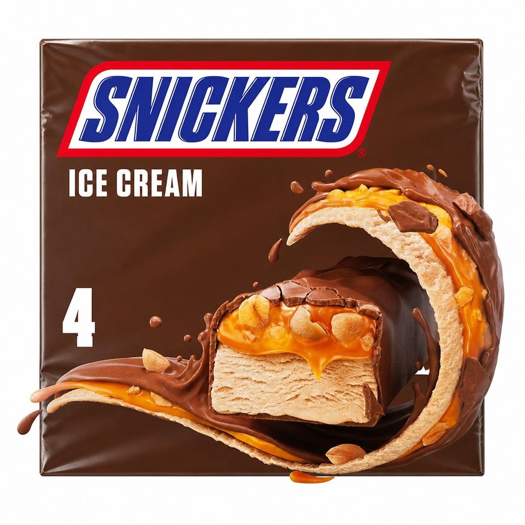 Snickers Ice Cream 4 x 50.3 ml