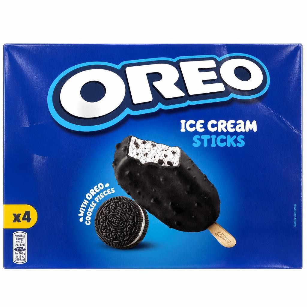 Oreo Ice Cream Sticks 4x90ml