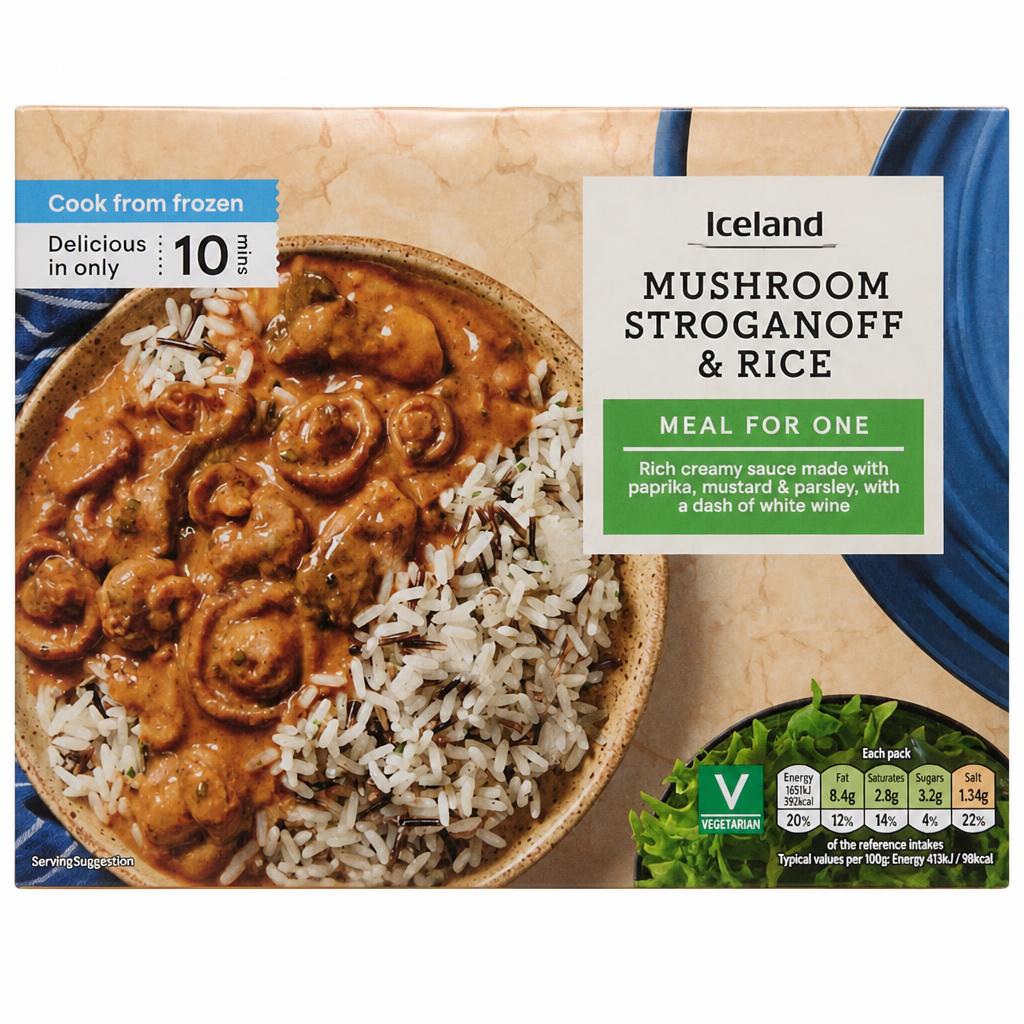 Tesco Mushroom Stroganoff 400g