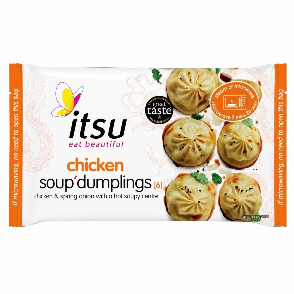 itsu 6 chicken soup dumplings 168g