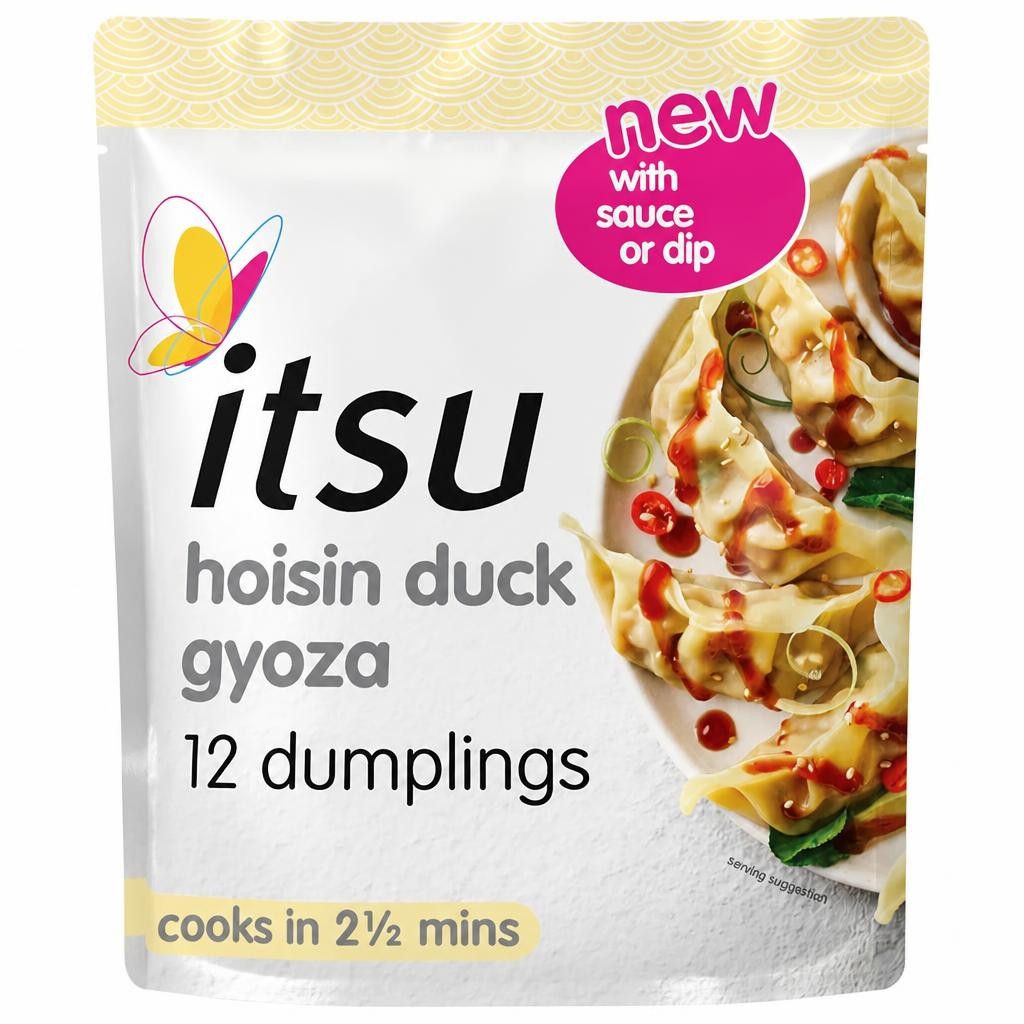 itsu 12 hoisin duck gyoza 280g
