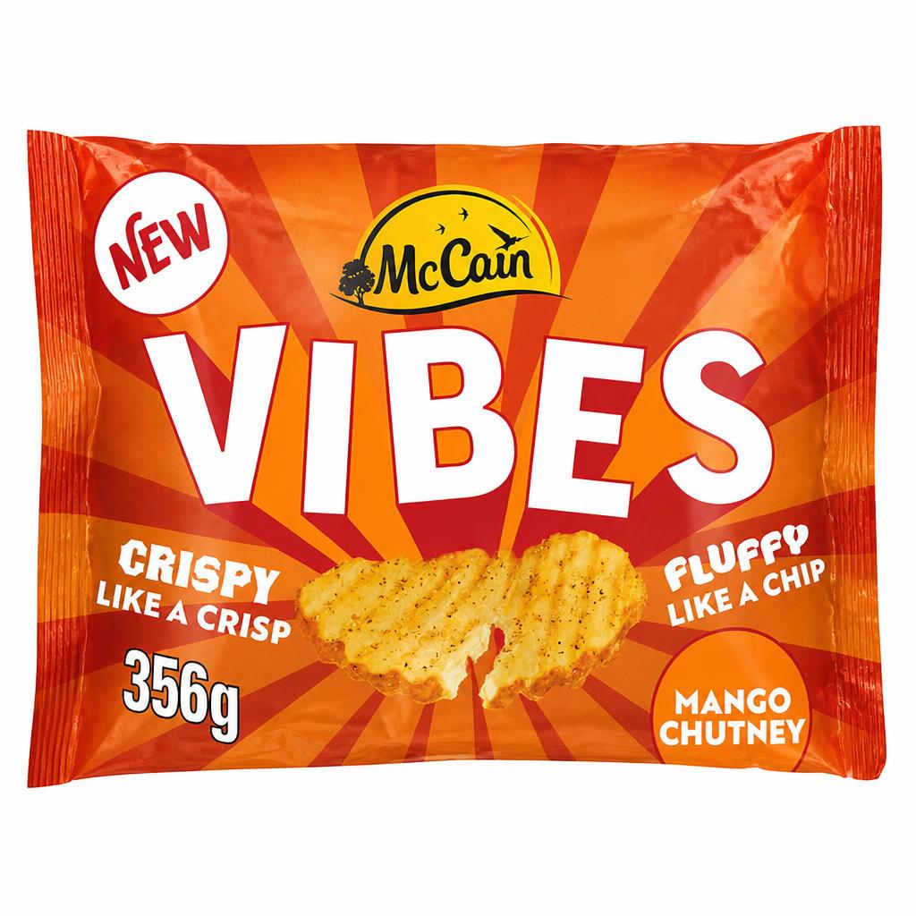 McCain Vibes Mango Chutney Hot Potato Snack 356g