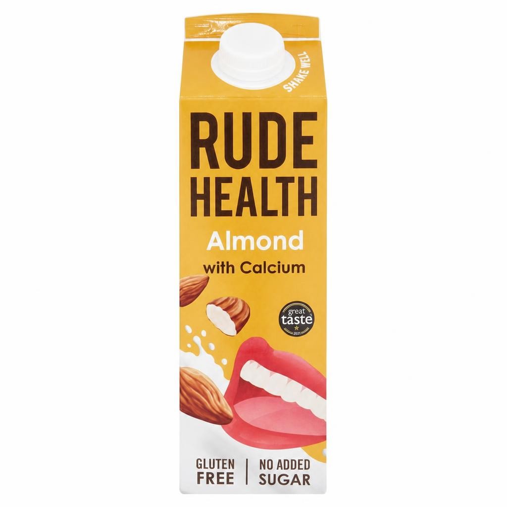 Rude Health Almond with Calcium Dairy Free Drink 1L