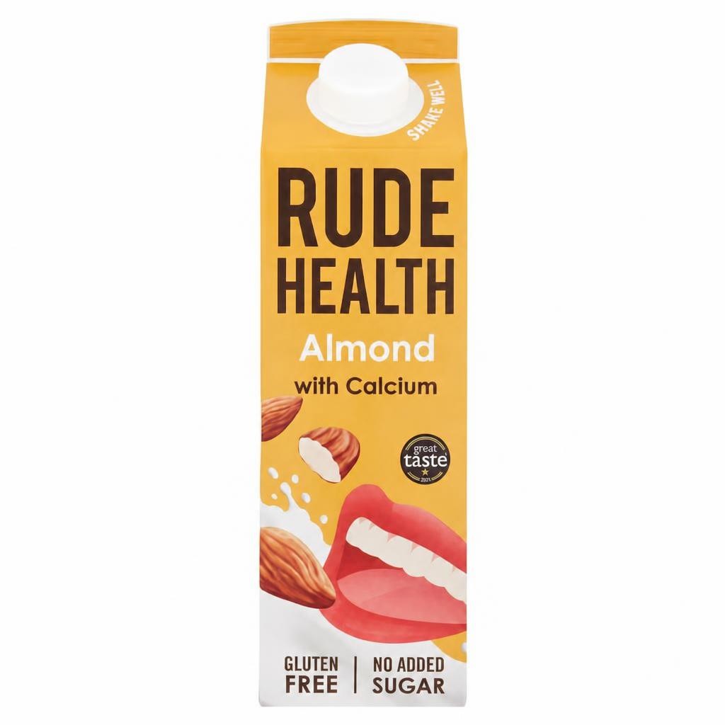 Rude Health Almond with Calcium Dairy Free Drink 1L