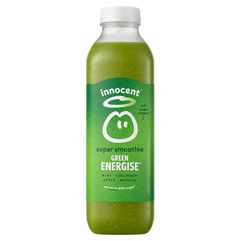 Innocent Super Smoothie Invigorate, Kiwi & Cucumber Juice with Vitamins 750ml