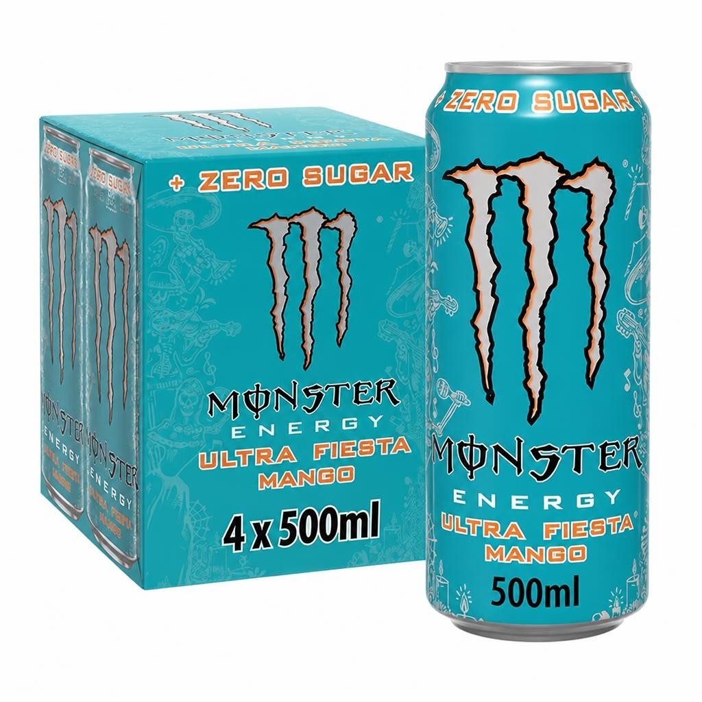Monster Energy Drink Ultra Fiesta Mango 4x500ml