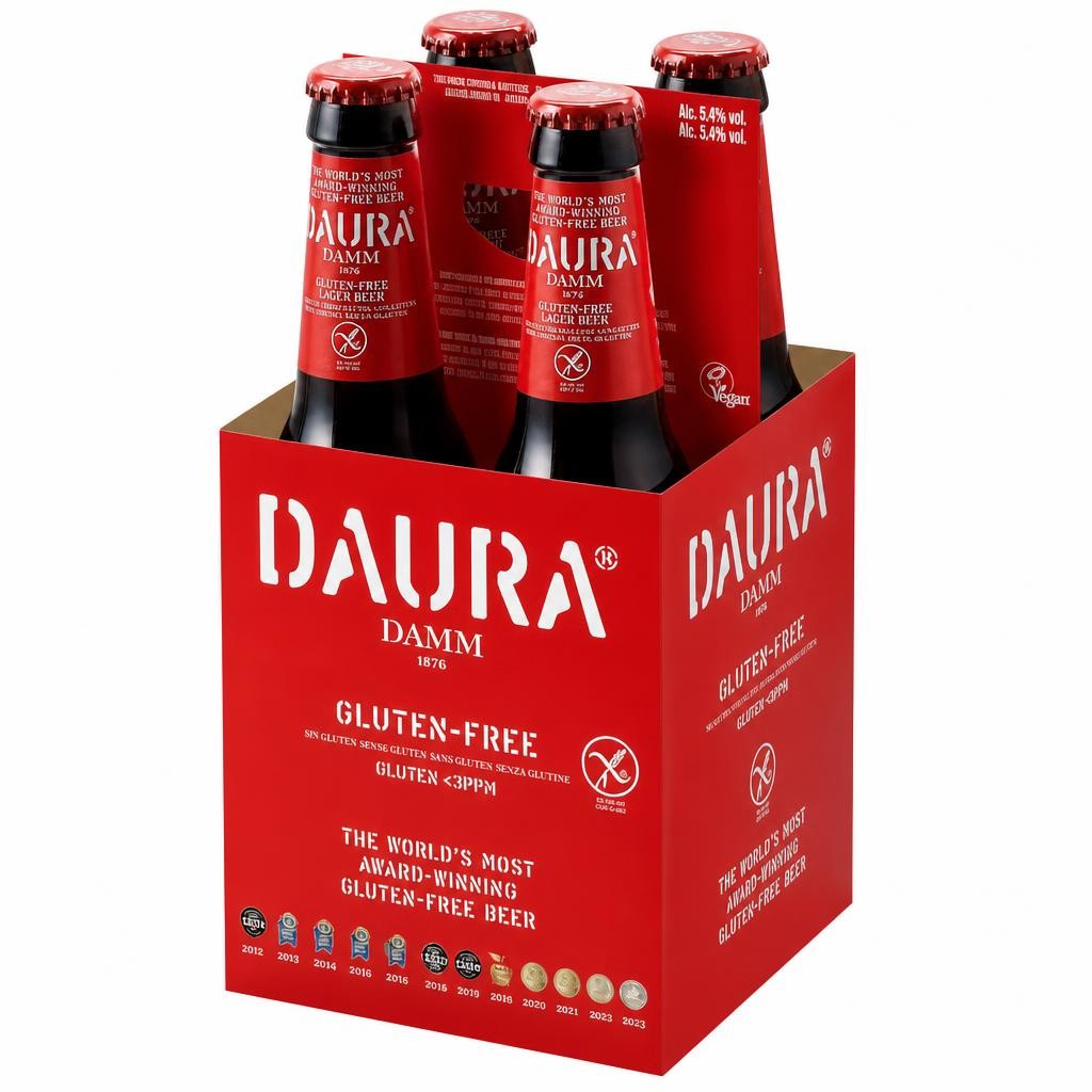 Daura Damm Gluten Free 4 Pack X 330Ml