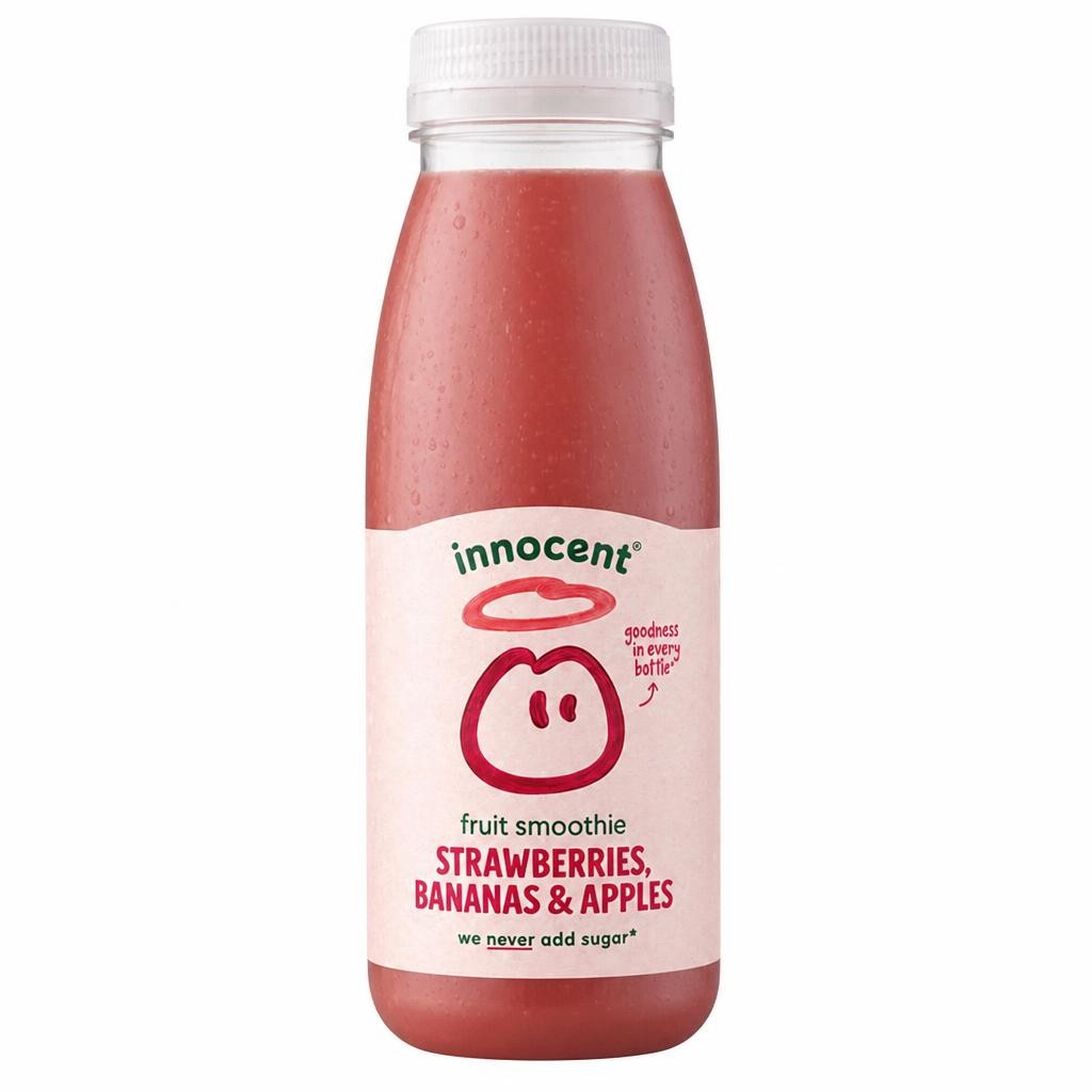 Innocent Smoothie - Strawberries & Bananas 250ml