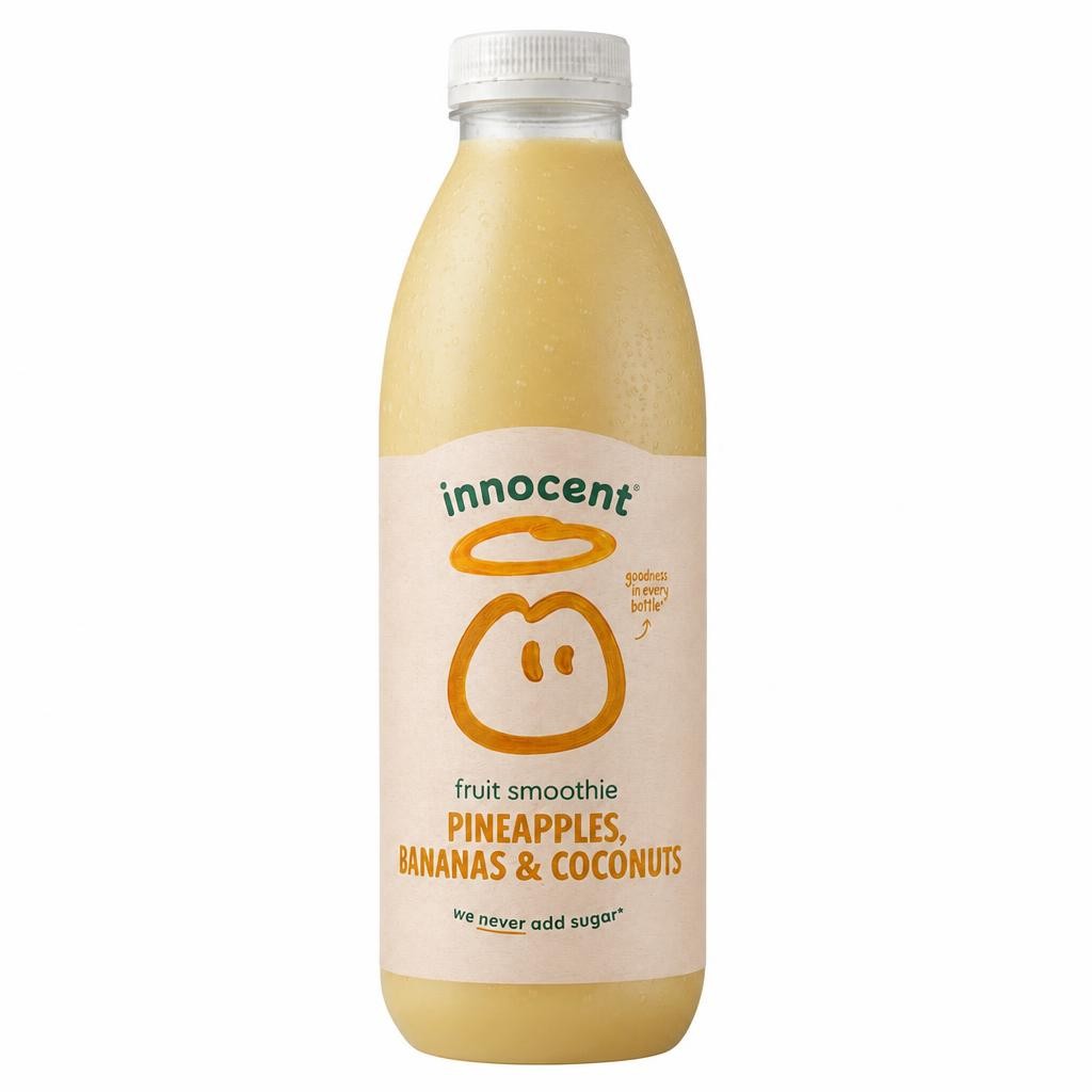 innocent Pineapples Bananas & Coconuts Smoothie 750ml