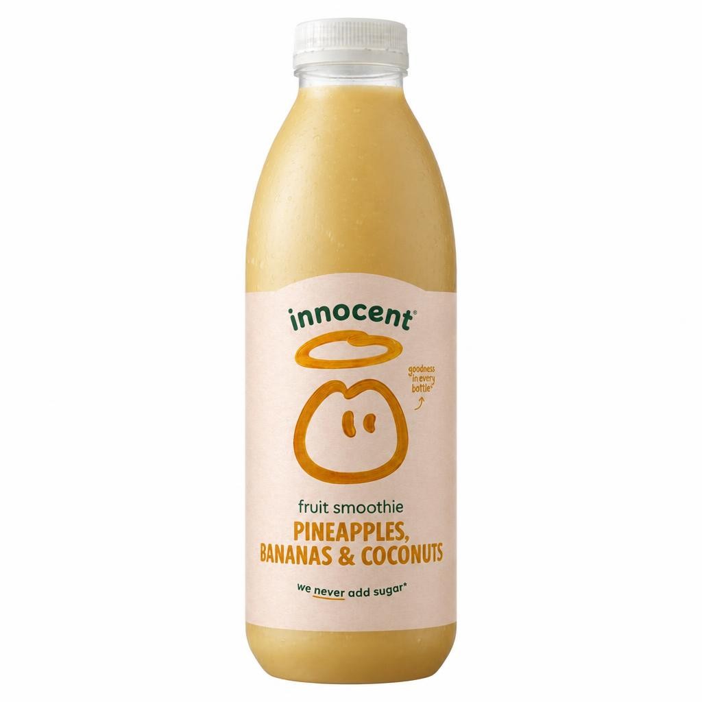 innocent Pineapples Bananas & Coconuts Smoothie 750ml