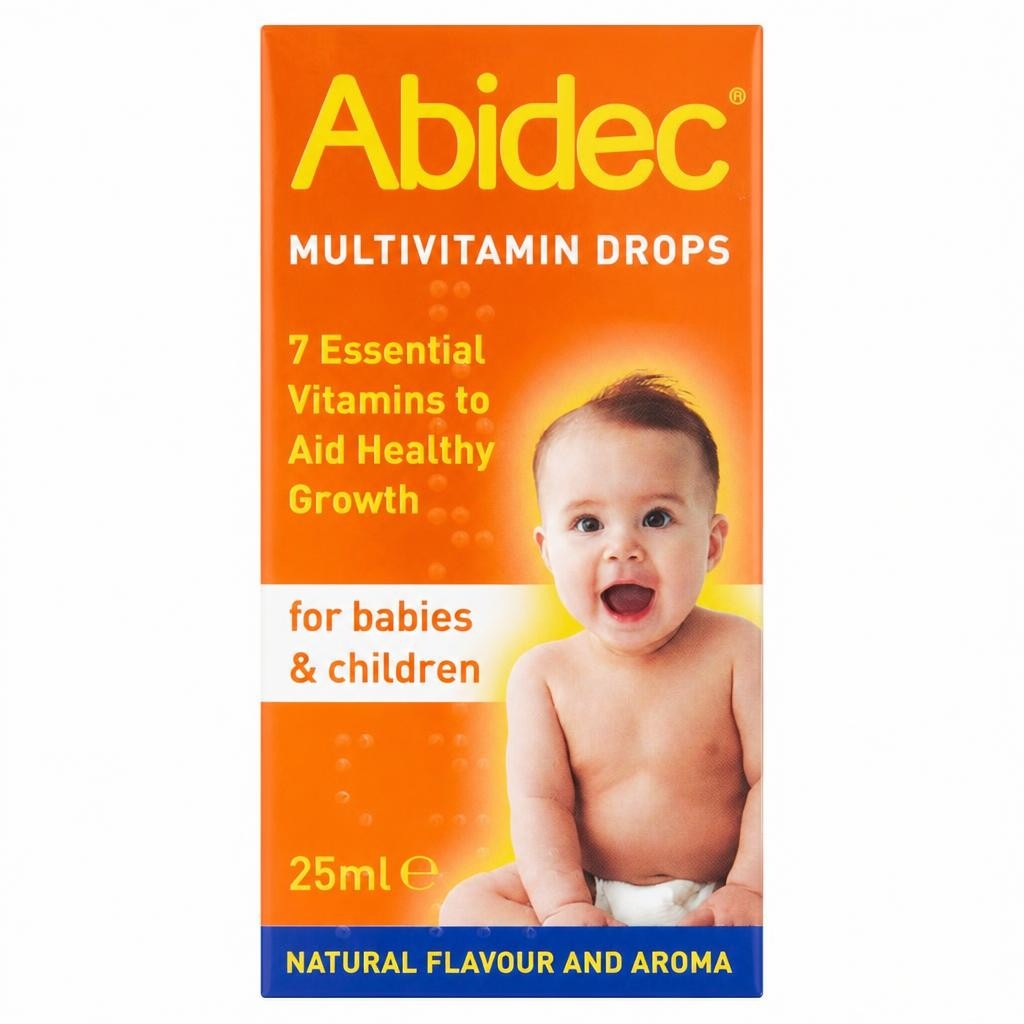 Abidec Multivitamin Drops Natural Flavour 25ml