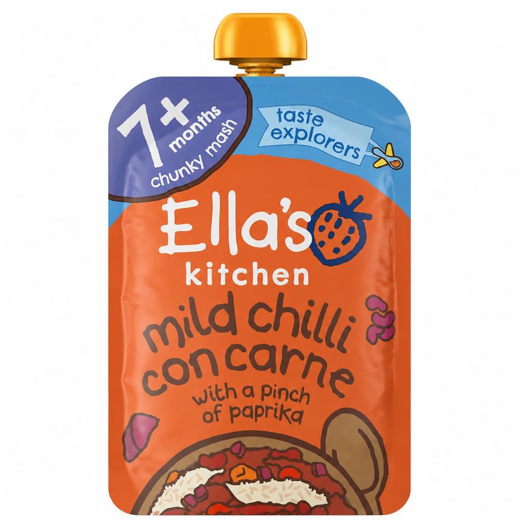 Ella's Kitchen Mild Chilli Con Carne 130G