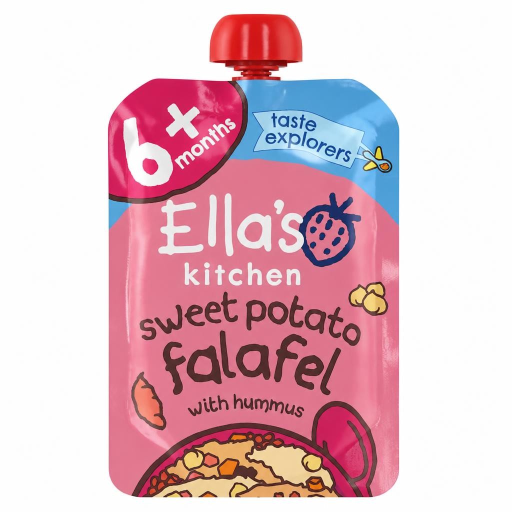 Ella's Kitchen Sweet Potato & Hummus 6+ Months 100G