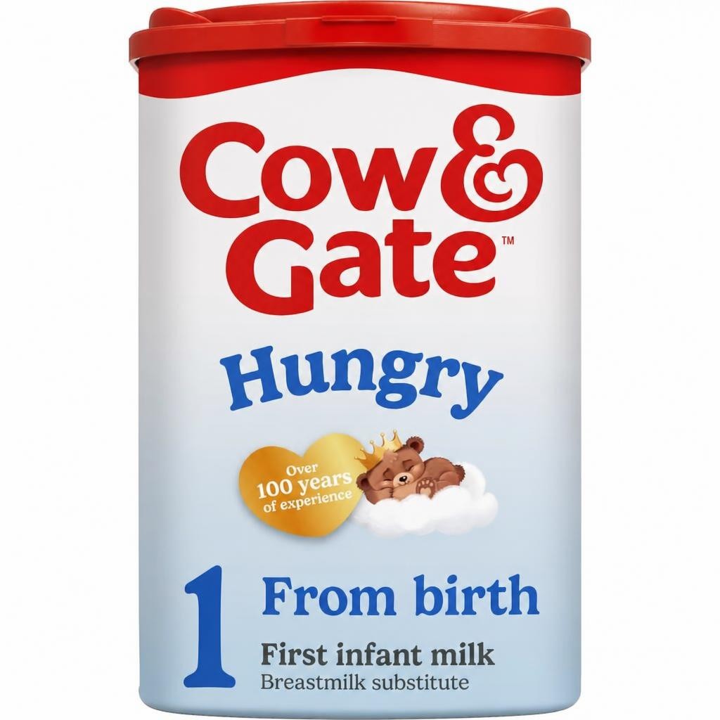 Cow & Gate Hungry First Baby Milk Formula Powder 0-12 Months 800g