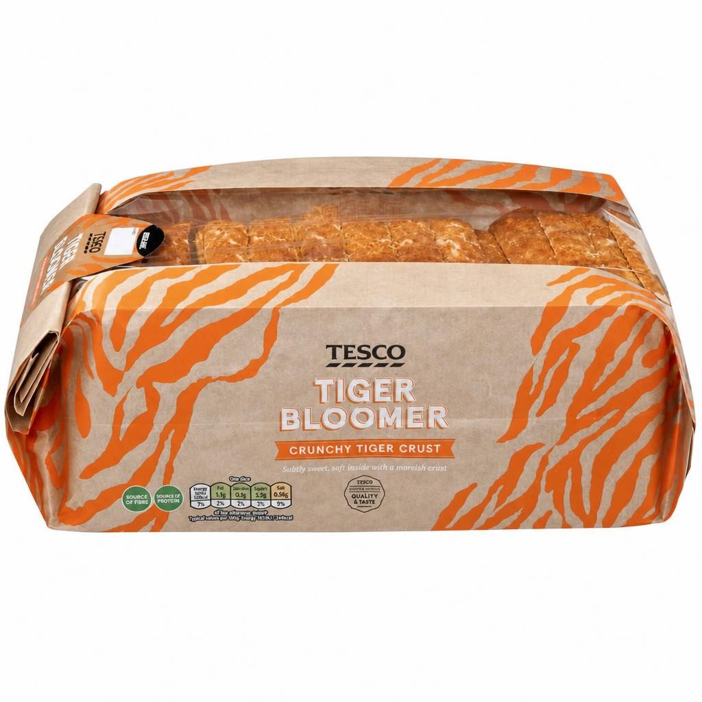 Tesco Tiger Bloomer Bread 800g