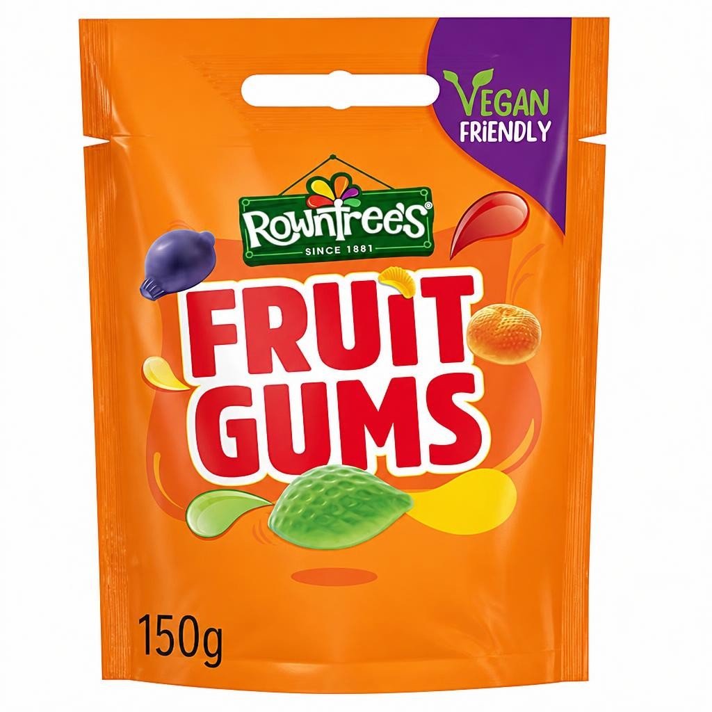 Rowntree's Fruit Gums Sweets Sharing Bag 150g