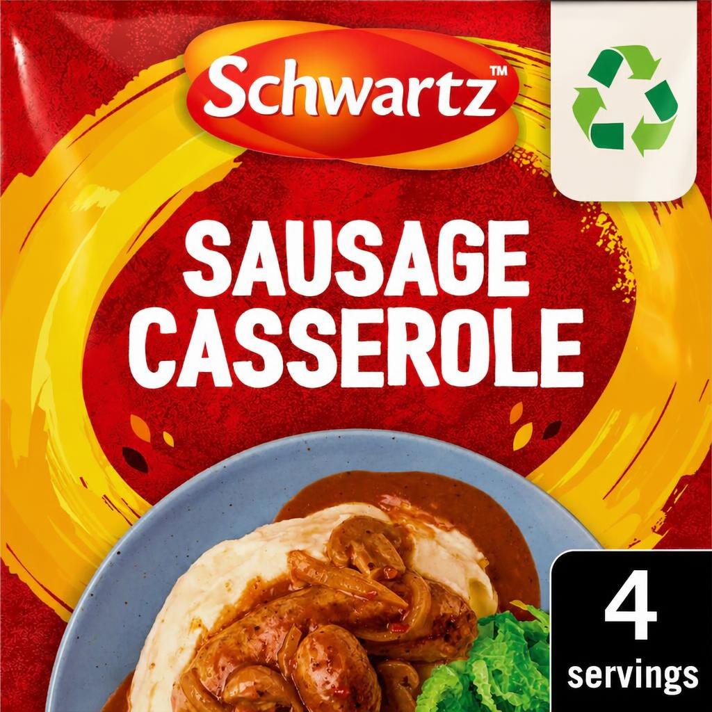 Schwartz Sausage Casserole Recipe Mix 35g