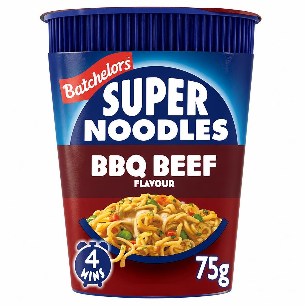 Batchelors Super Noodles Pot Bbq Beef 75G
