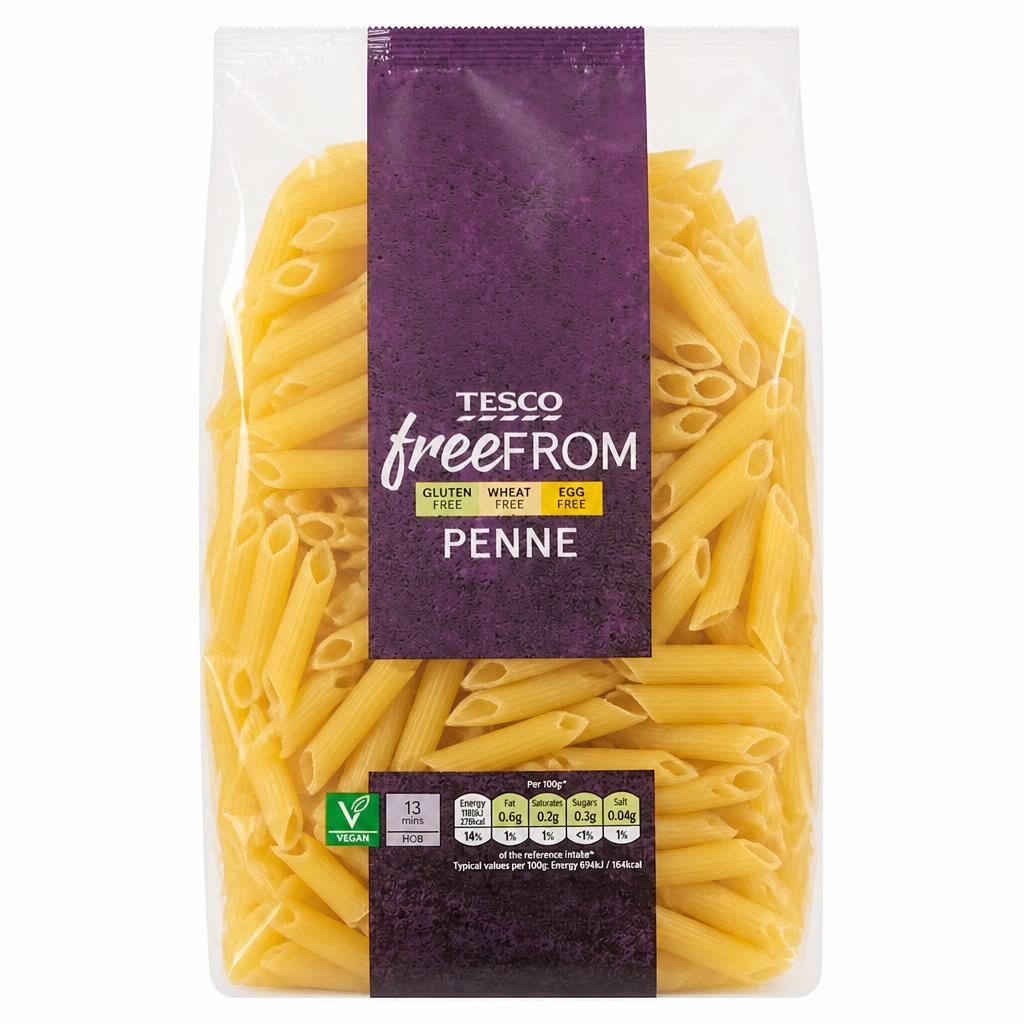 Tesco Free From Penne Pasta 500G