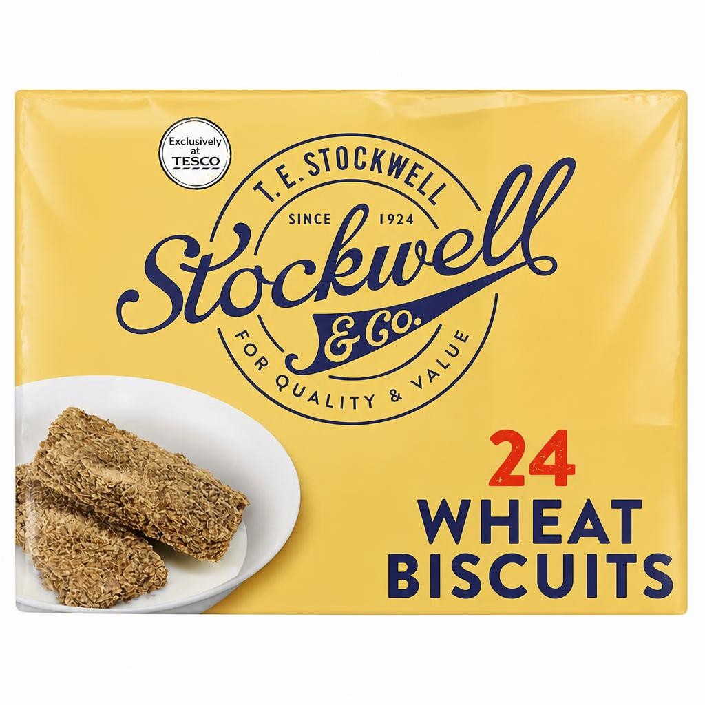 Stockwell & Co 24 Wheat Biscuits 432G