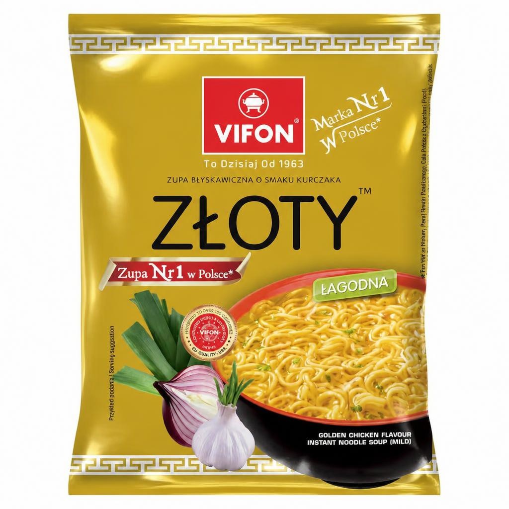 Vifon Golden Chicken Instant Noodles 70G