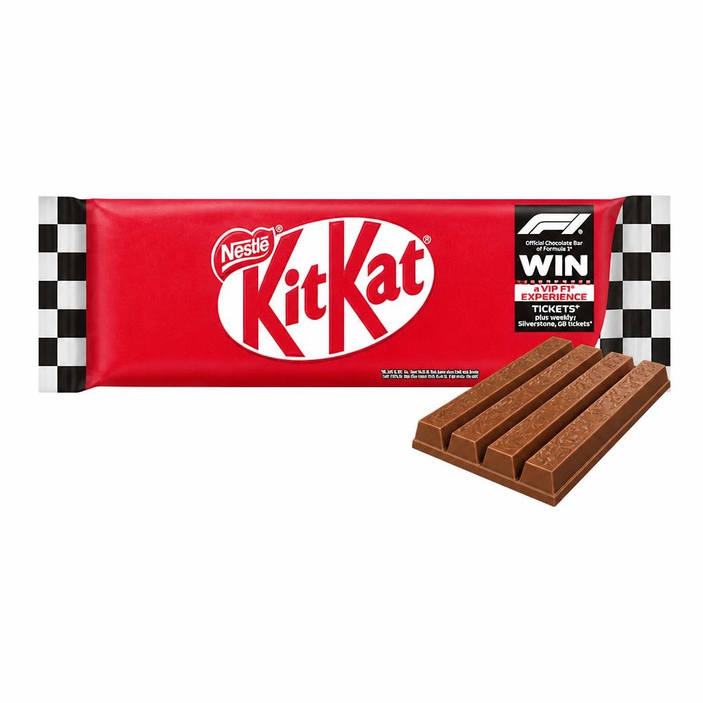 Kit Kat 4 Finger Milk Chocolate Bar Multipack 41.5g 4 Pack