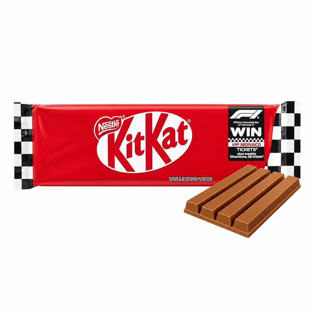 Kit Kat 4 Finger Milk Chocolate Bar Multipack 41.5g 4 Pack
