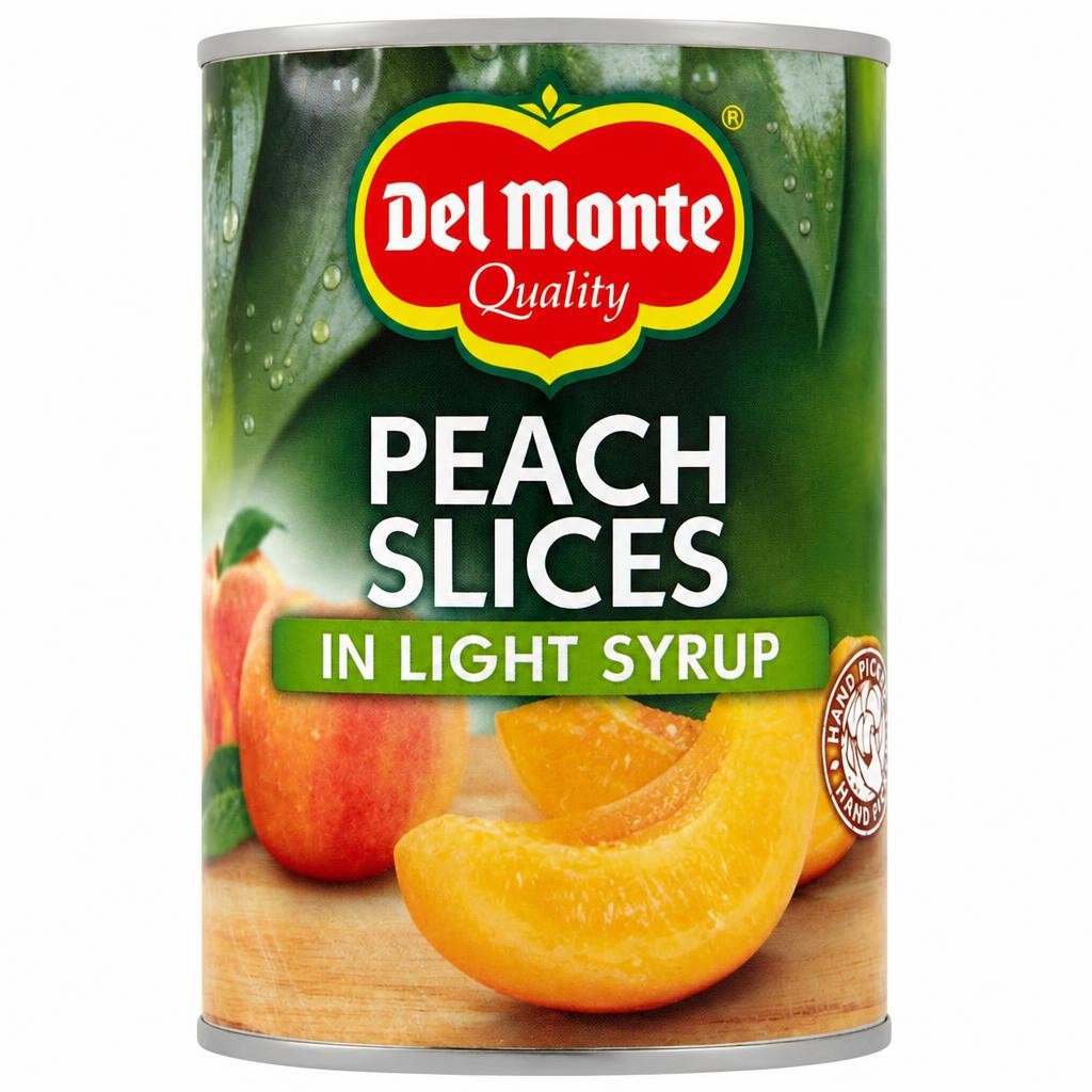 Del Monte Peach Slices Light Syrup 420G