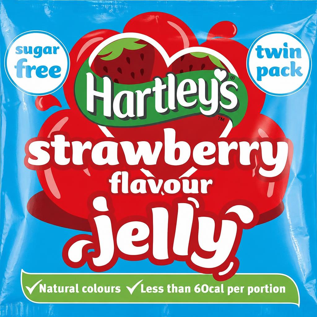 Hartleys Sugar Free Jelly Strawberry 23G