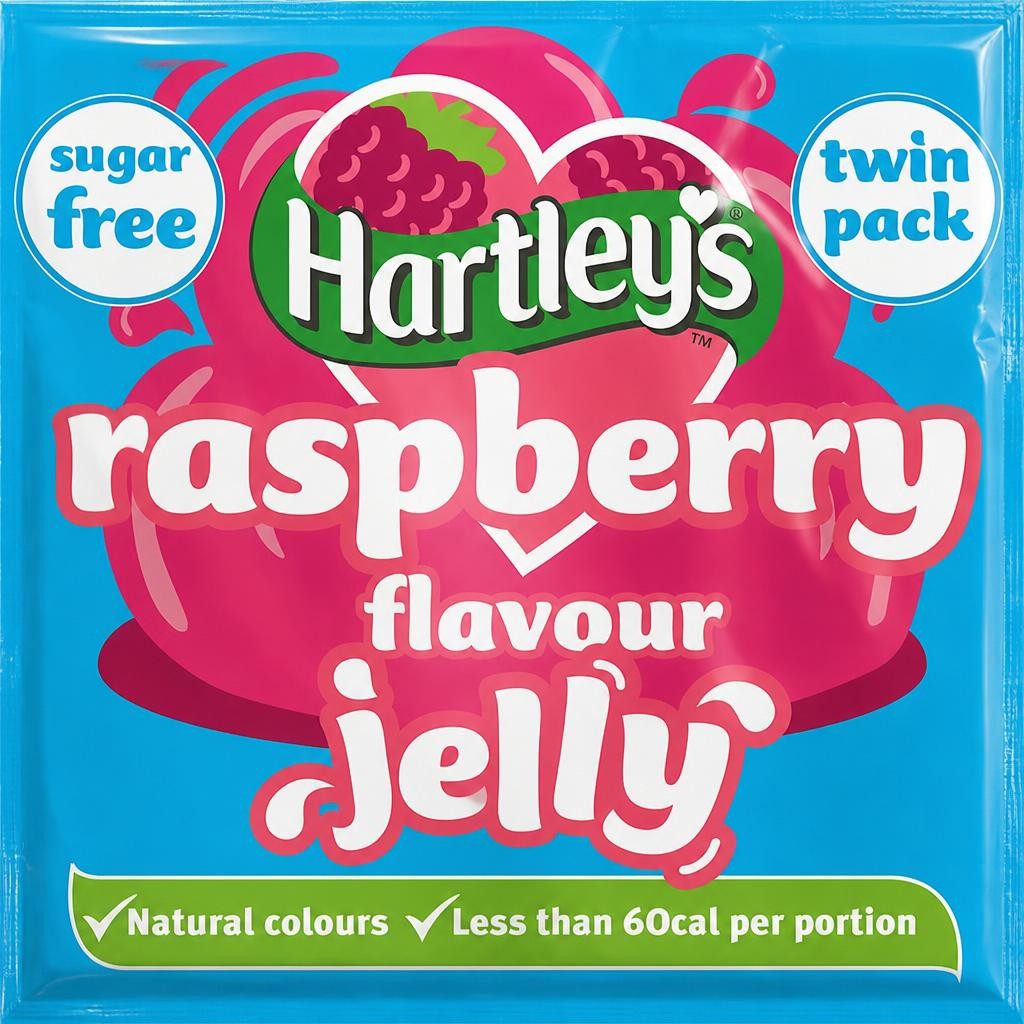 Hartleys Sugar Free Jelly Raspberry 23G