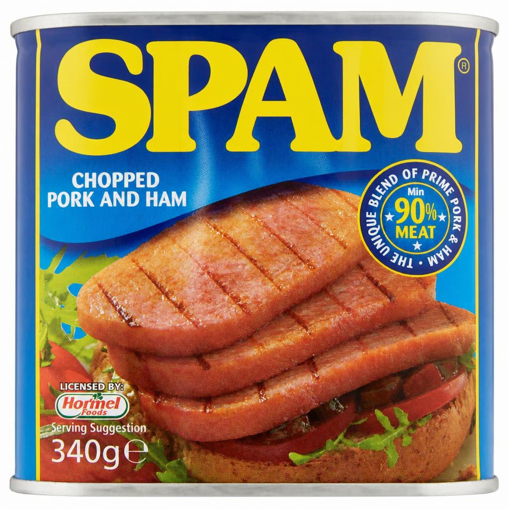 Spam Chopped Pork And Ham 340G