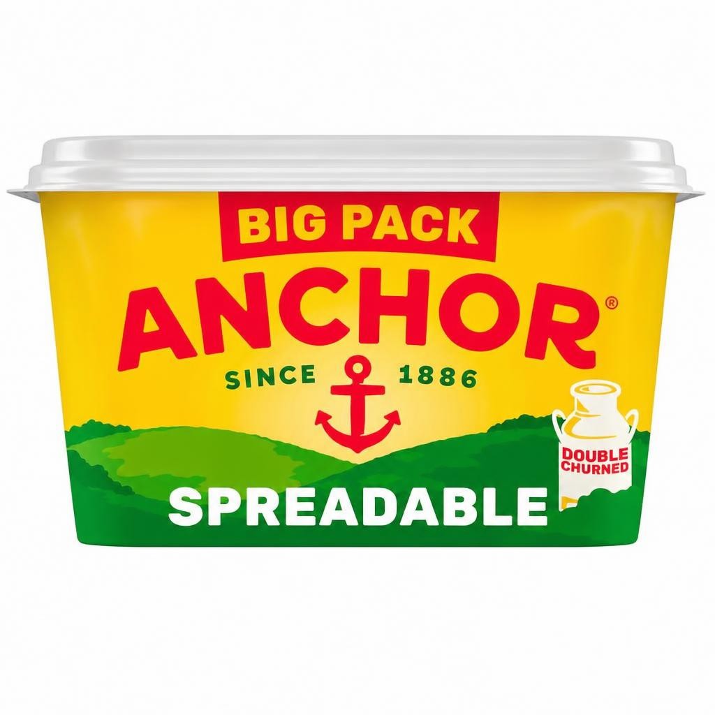 Anchor Spreadable Blend of Butter and Rapeseed Oil 750g