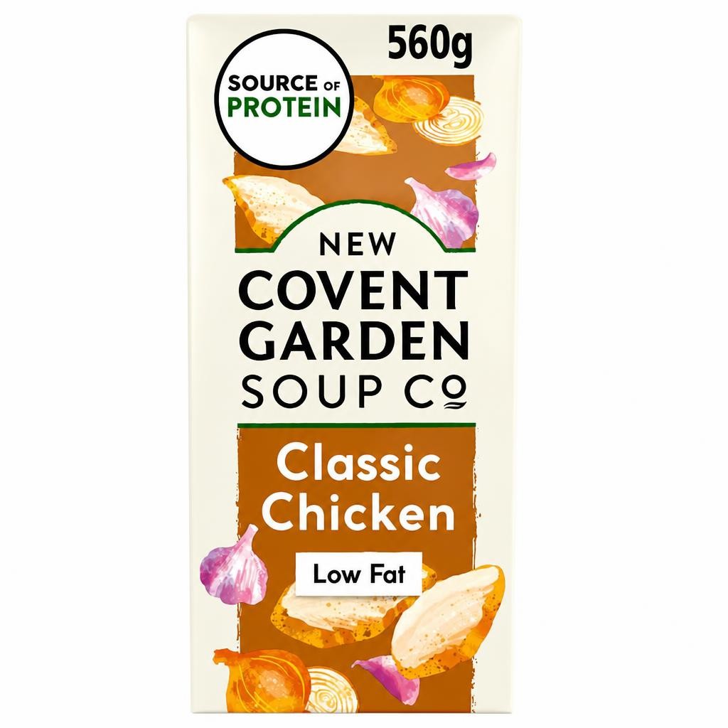New Covent Garden Soup Co Classic Chicken Soup 560G