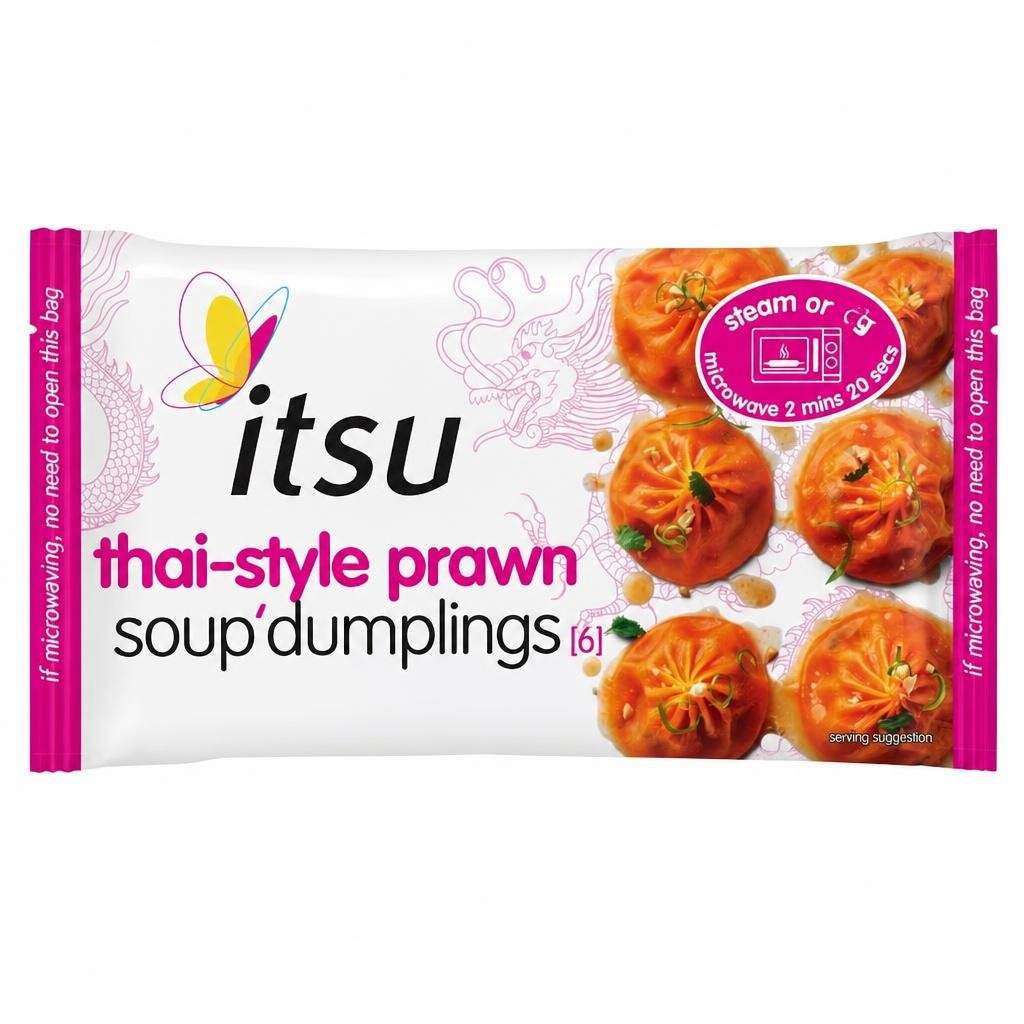 itsu thai style prawn soup dumplings 168g