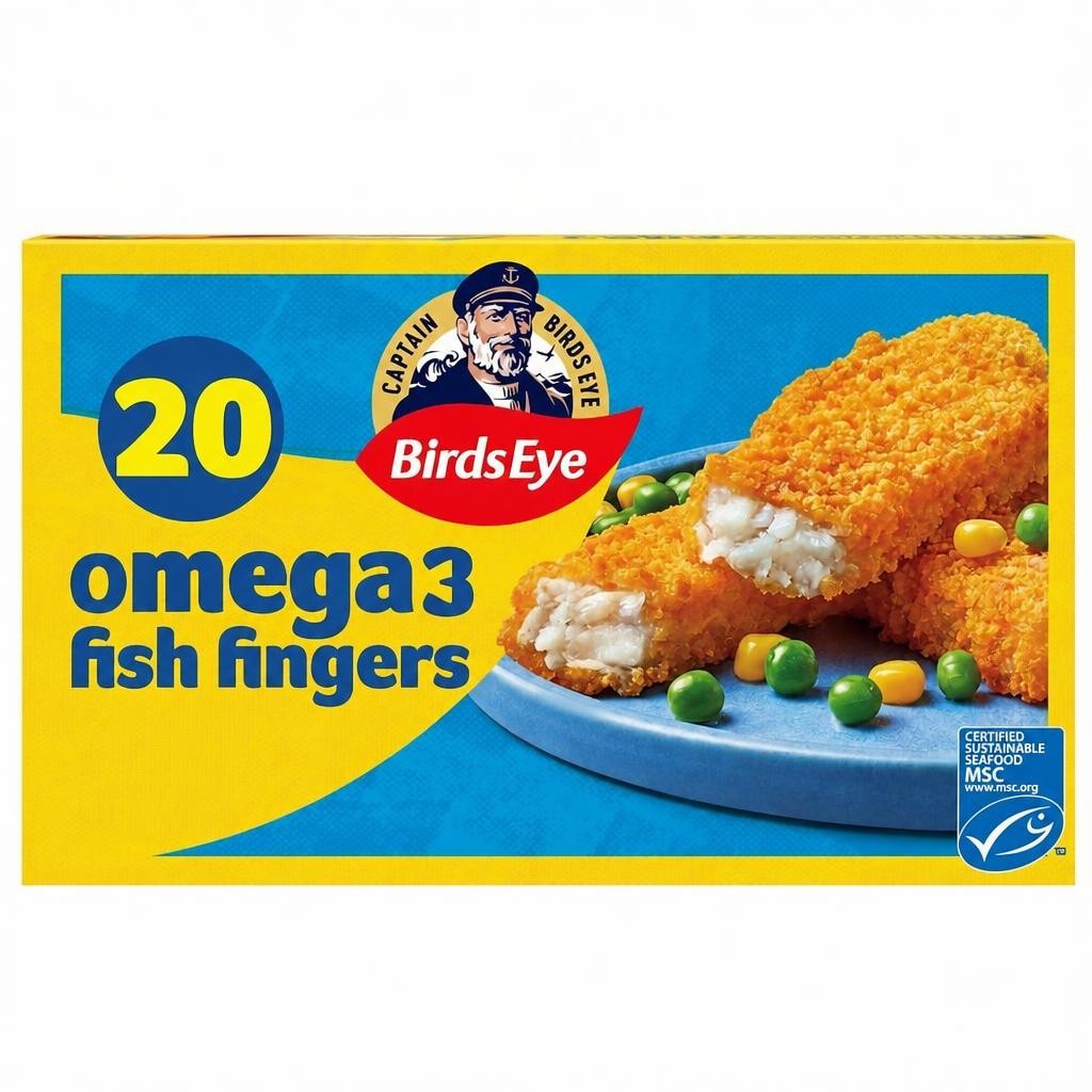 Birds Eye 20 Omega 3 Fish Fingers 560g