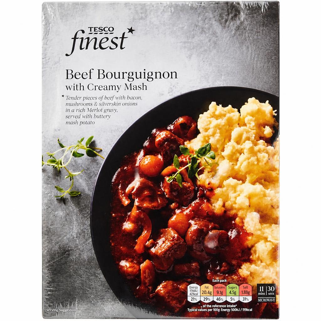 Tesco Finest Beef Bourguignon 400g