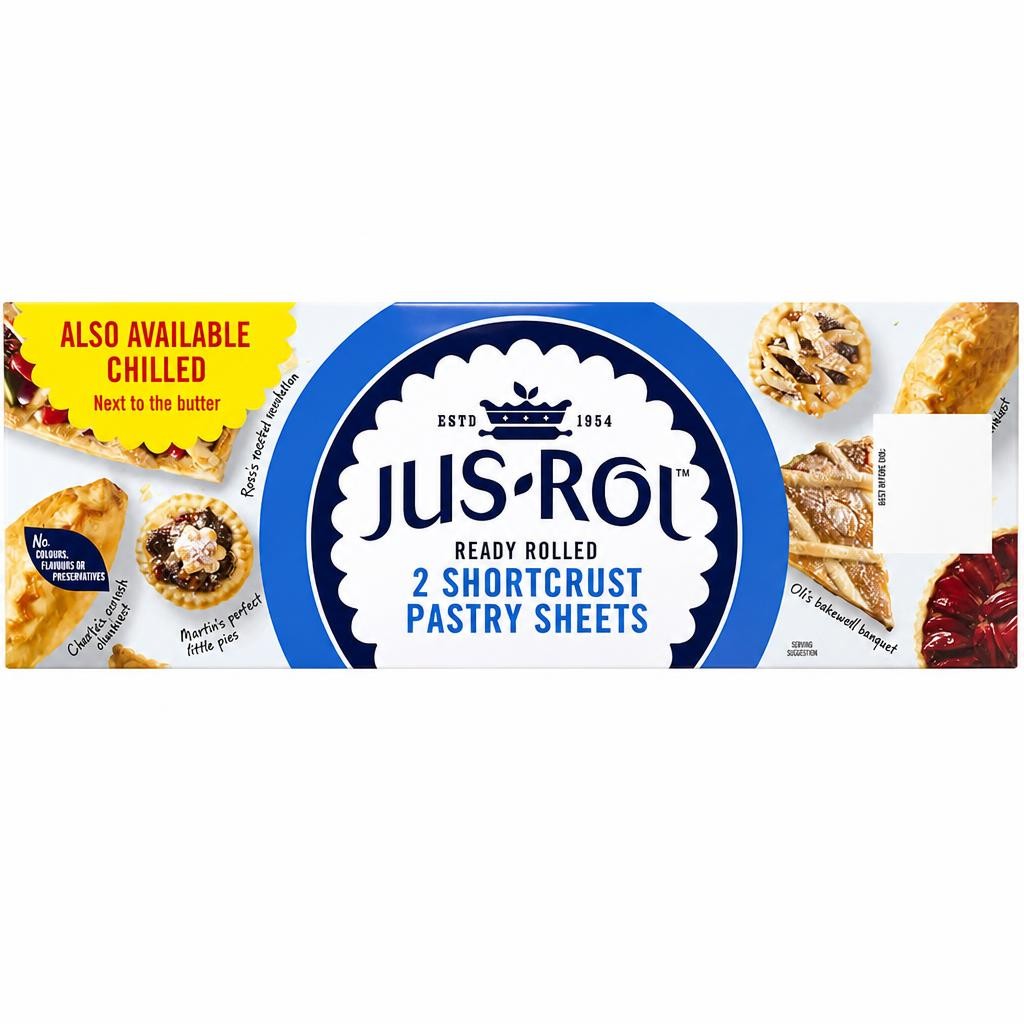Jus-Rol 2 Shortcrust Pastry Ready Rolled 640G