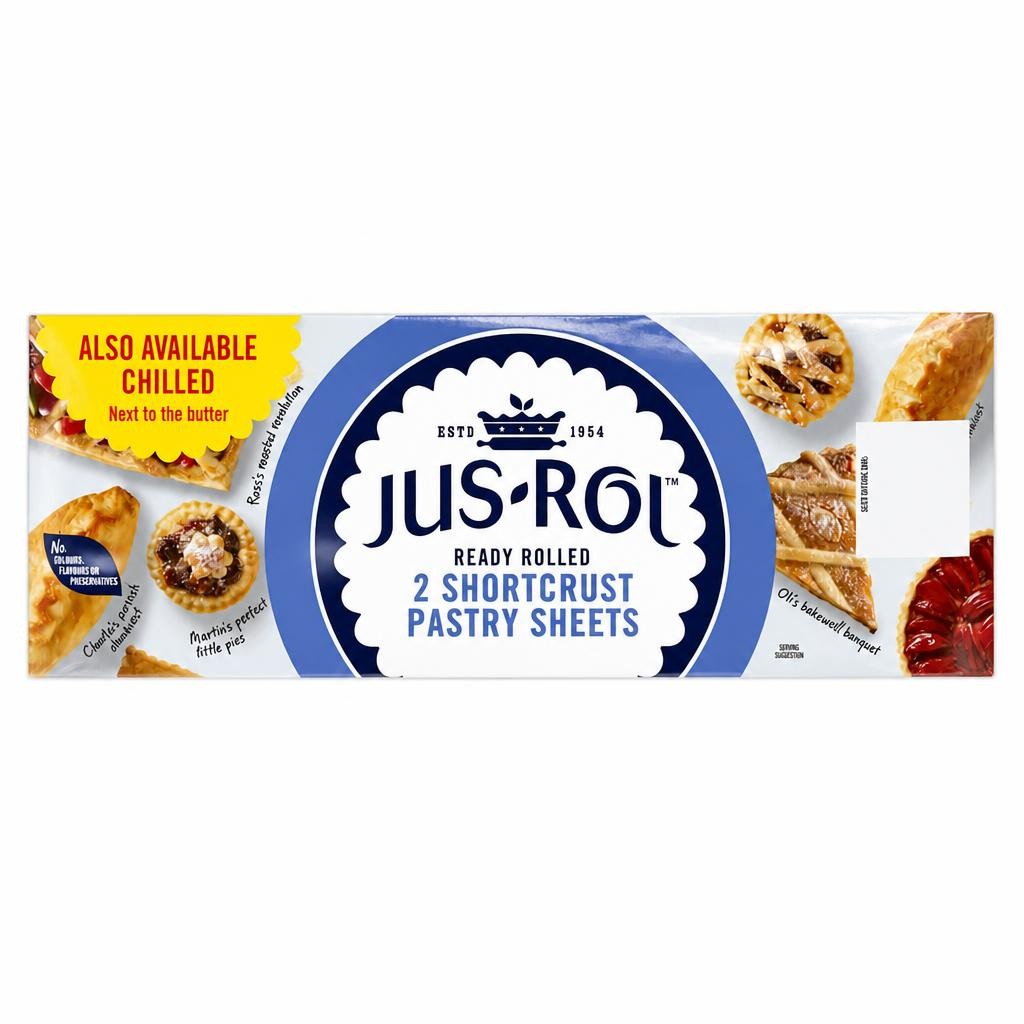 Jus-Rol 2 Shortcrust Pastry Ready Rolled 640G
