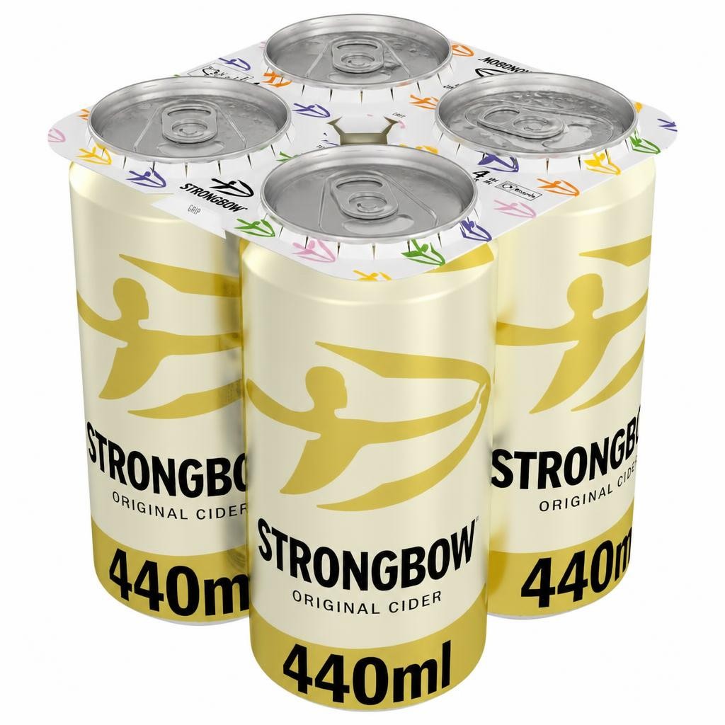 Strongbow Original Cider Can 4x440ml