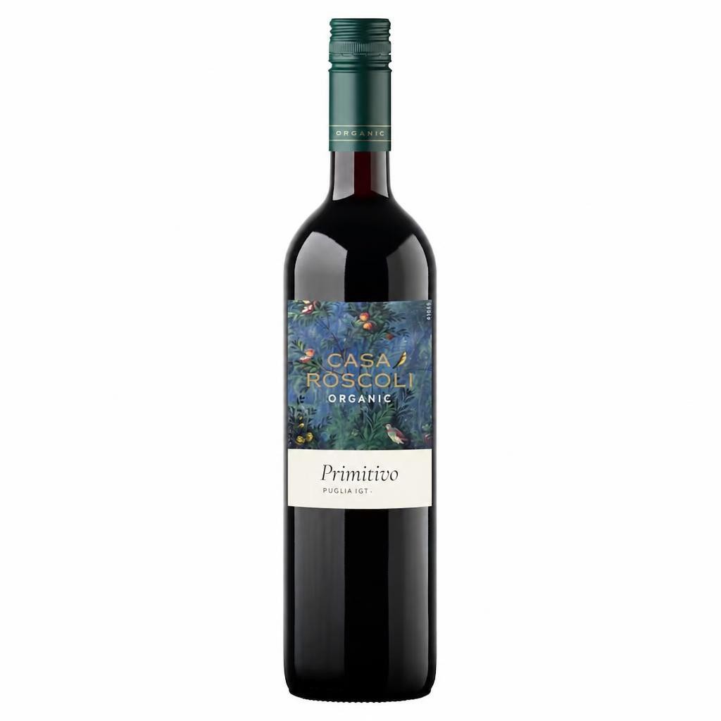 Casa Roscoli Organic Primitivo 75Cl