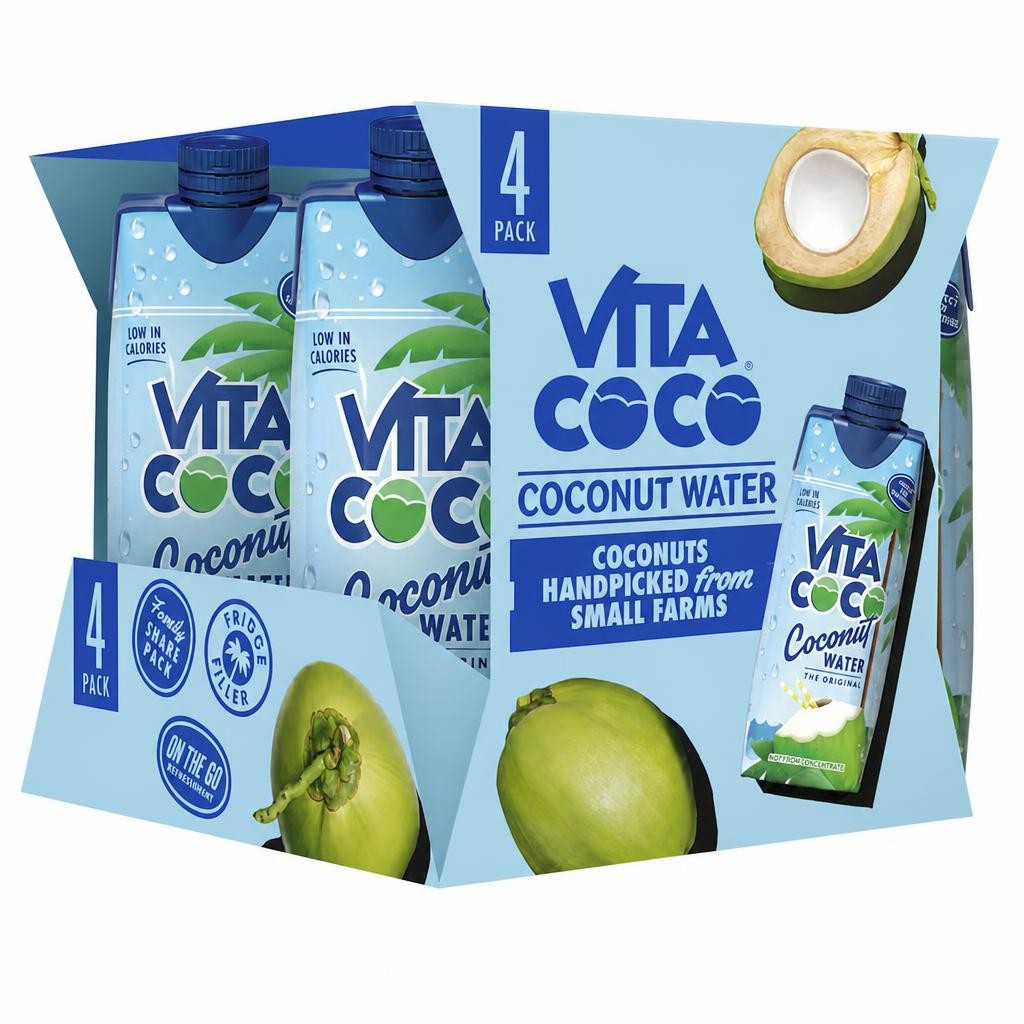 Vita Coco Original Coconut Water 4 X 330ml