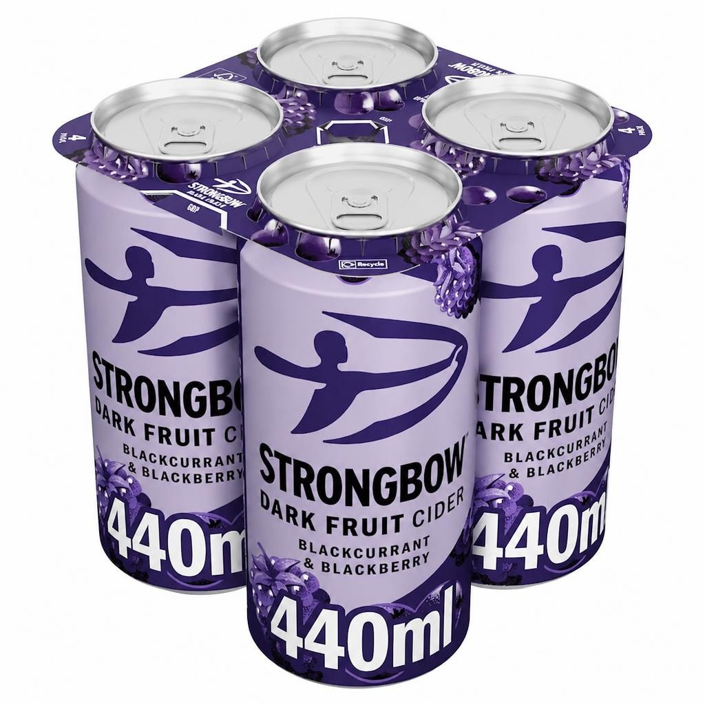 Strongbow Dark Fruit Cider Can 440ml
